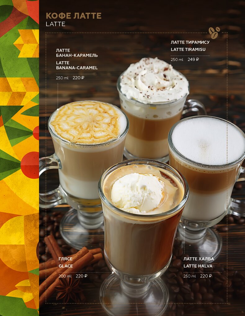 Барное меню