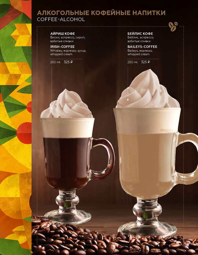 Барное меню